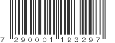 EAN 7290001193297
