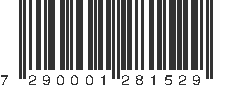 EAN 7290001281529