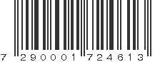 EAN 7290001724613