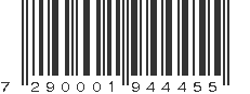 EAN 7290001944455