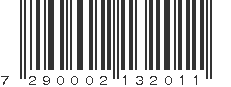 EAN 7290002132011