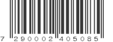 EAN 7290002405085