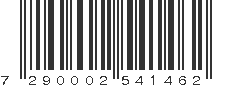 EAN 7290002541462