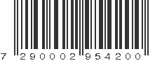 EAN 7290002954200