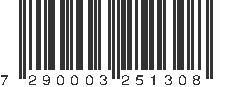 EAN 7290003251308
