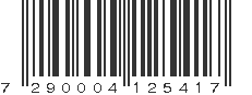 EAN 7290004125417