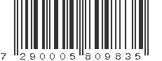 EAN 7290005809835