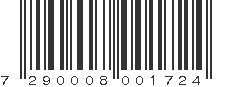 EAN 7290008001724