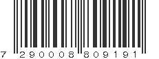 EAN 7290008809191