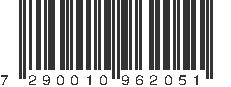 EAN 7290010962051
