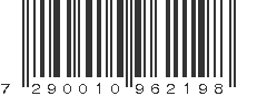 EAN 7290010962198