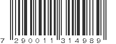 EAN 7290011314989