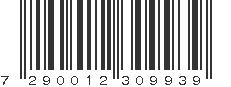 EAN 7290012309939