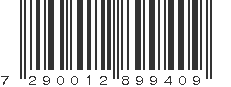 EAN 7290012899409