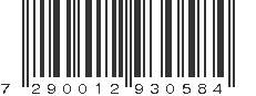 EAN 7290012930584