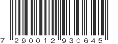 EAN 7290012930645