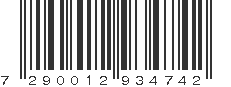 EAN 7290012934742