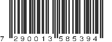 EAN 7290013585394