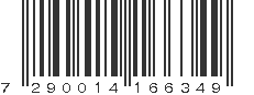 EAN 7290014166349
