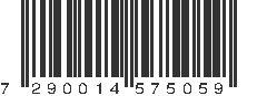 EAN 7290014575059