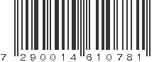 EAN 7290014610781