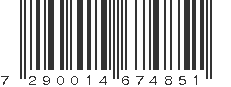 EAN 7290014674851