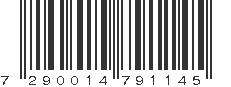 EAN 7290014791145
