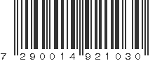 EAN 7290014921030