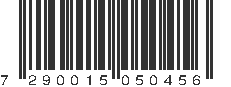 EAN 7290015050456