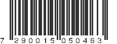 EAN 7290015050463