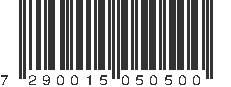 EAN 7290015050500