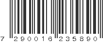 EAN 7290016235890
