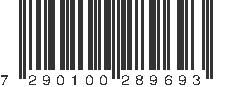 EAN 7290100289693