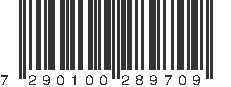 EAN 7290100289709