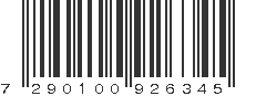 EAN 7290100926345