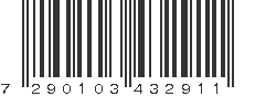EAN 7290103432911