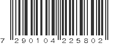 EAN 7290104225802