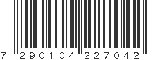 EAN 7290104227042