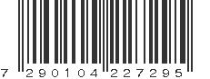 EAN 7290104227295