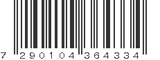 EAN 7290104364334