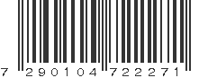 EAN 7290104722271