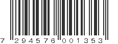EAN 7294576001353
