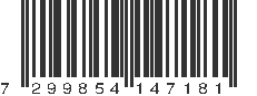 EAN 7299854147181