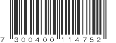 EAN 7300400114752