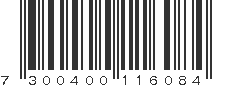 EAN 7300400116084