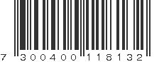 EAN 7300400118132