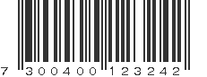 EAN 7300400123242
