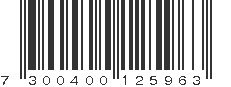 EAN 7300400125963
