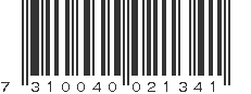 EAN 7310040021341