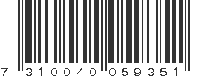 EAN 7310040059351